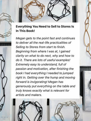 The Artists & Profit Makers Guide to Selling to Stores - Discounted Imperfect Copy