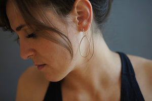 Gabrielle earrings - size medium