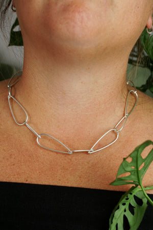 Midi Modular Necklace No. 1 in silver