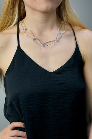 Modular Necklace No. 1 in silver