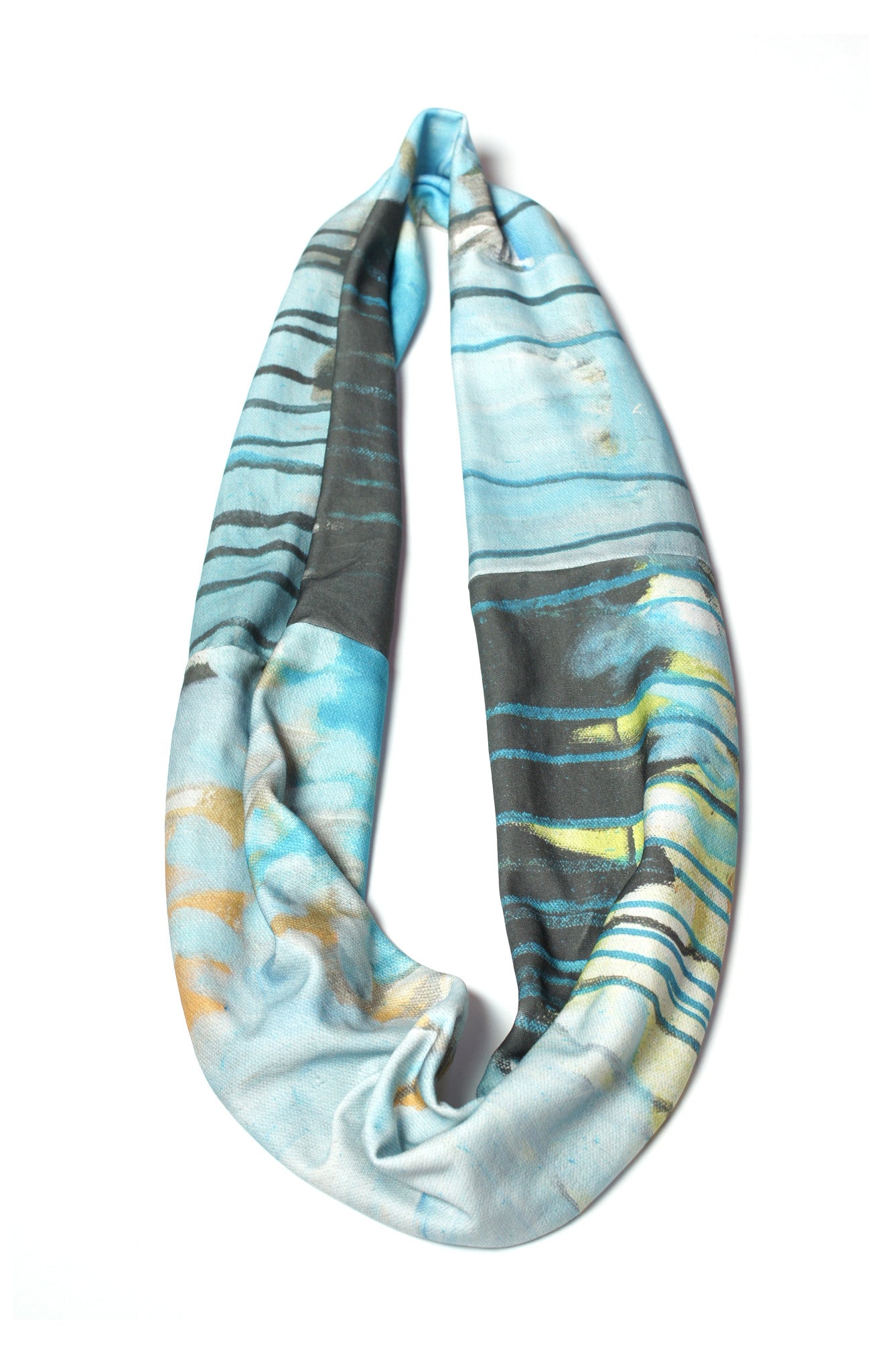 Saturday Morning skinny infinity scarf