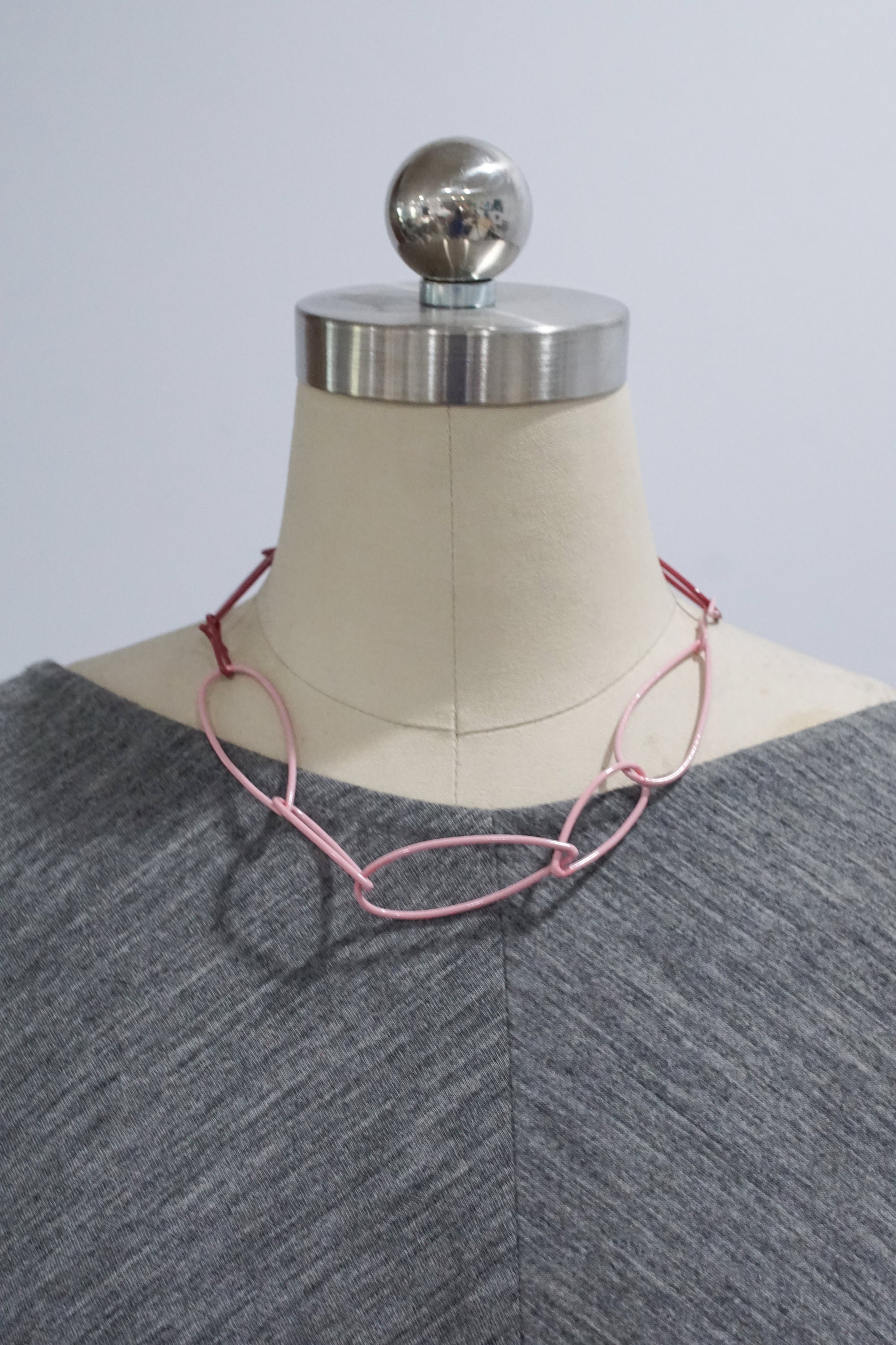 Modular Necklace in Pink and Red - sample sale