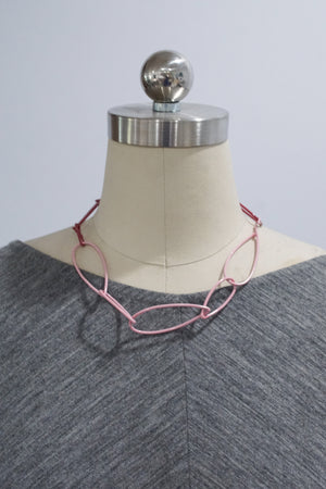 Modular Necklace in Pink and Red - sample sale
