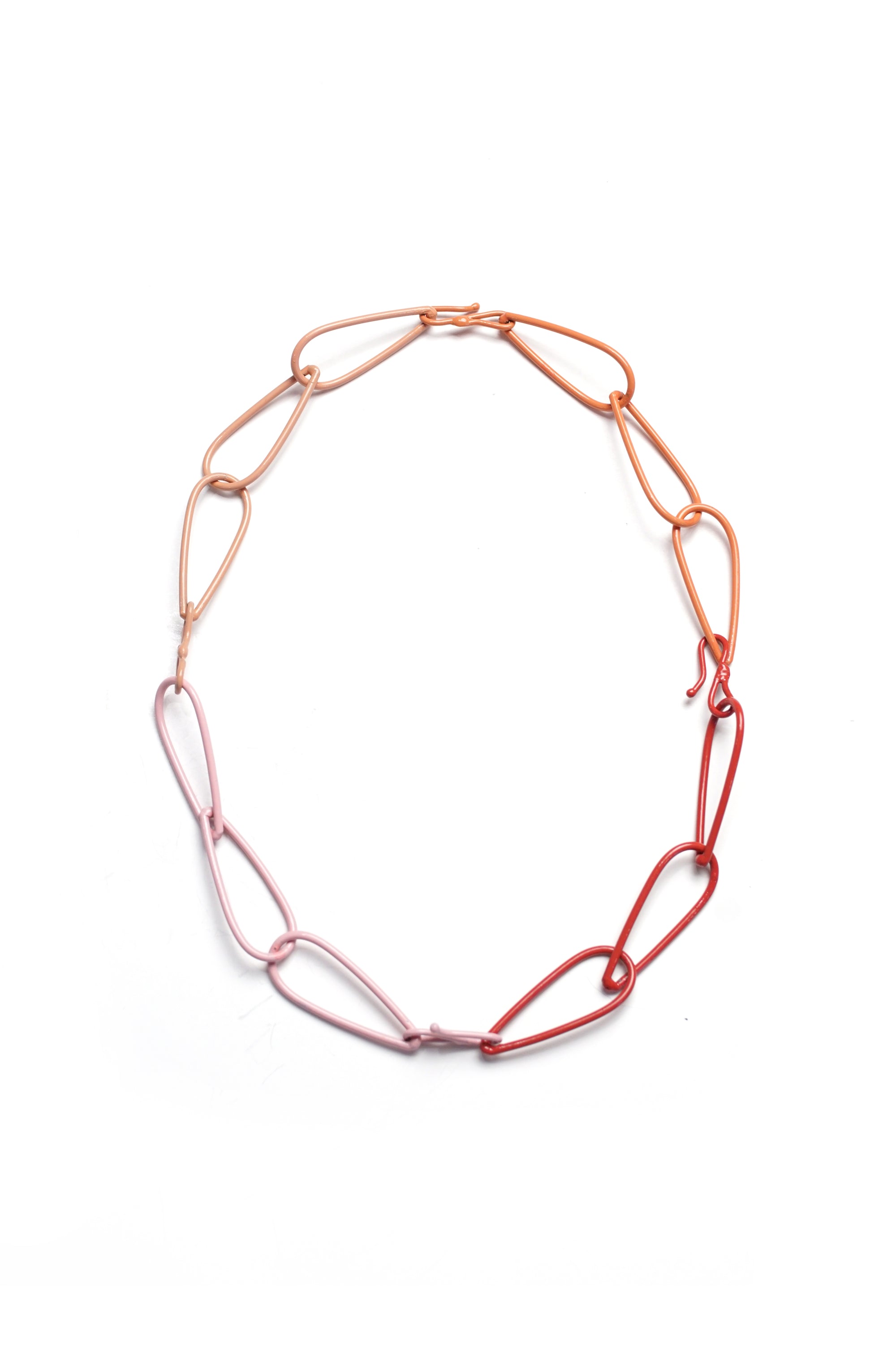 Modular Necklace in Pink and Red - sample sale
