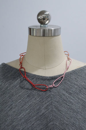 Modular Necklace in Pink and Red - sample sale