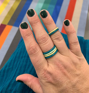 Colorful Stacking Rings - Mystery Stack of 3