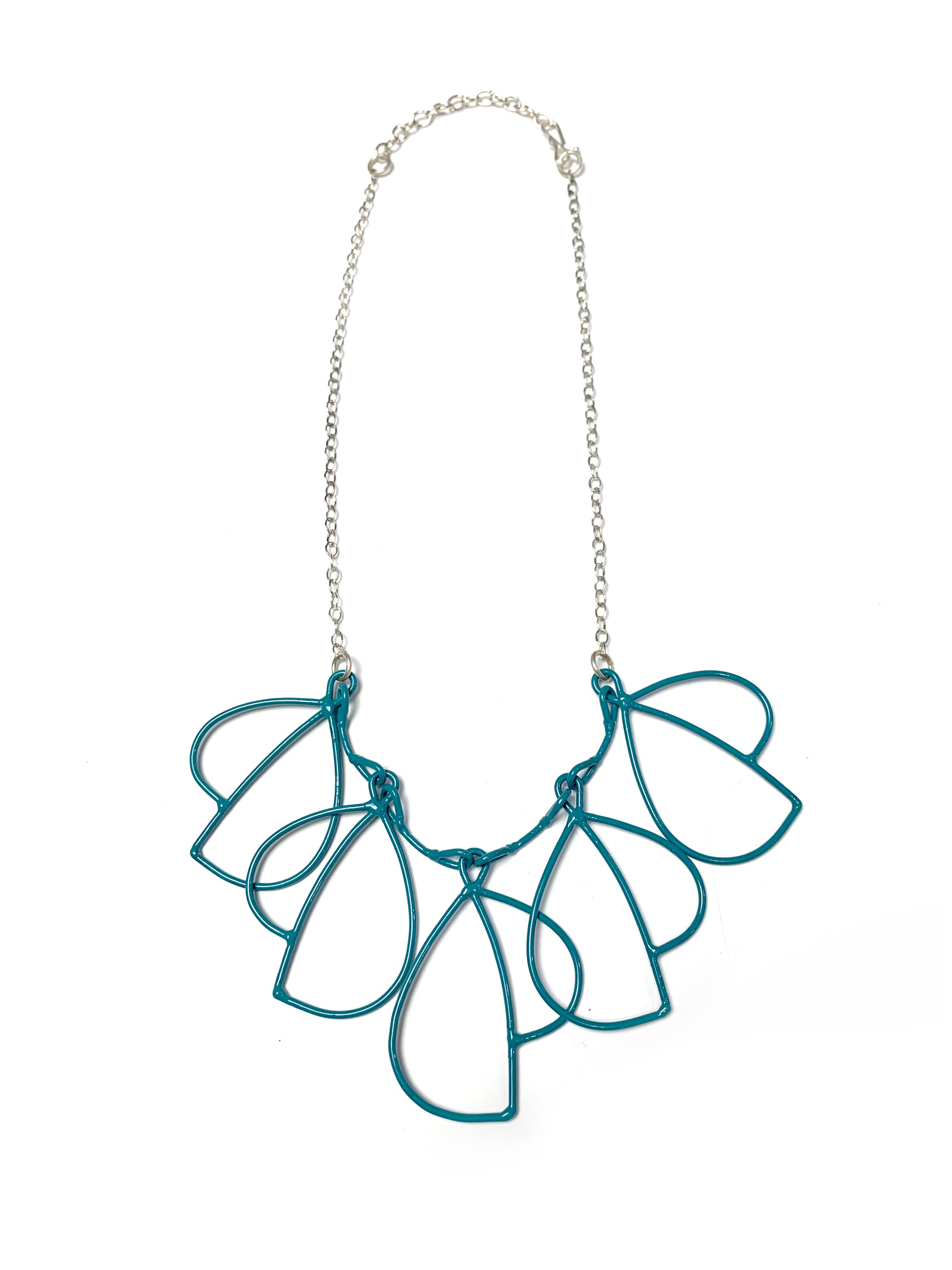 Cavolo Necklace in Bold Teal