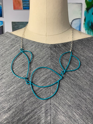 Embiller Necklace in Dark Teal