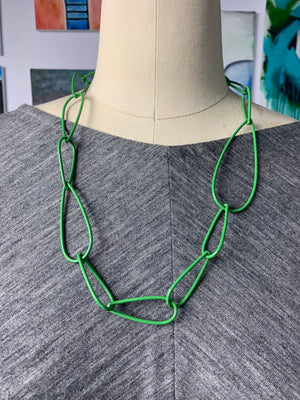 Modular Necklace No. 4 in Fresh Green - sample sale
