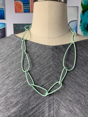 Modular Necklace No. 4 in Soft Mint - sample sale