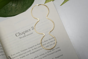 Asti Modern Brass Bookmark