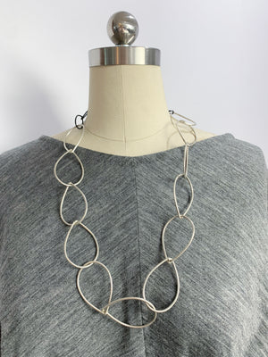 Diana necklace in silver and steel - sample sale