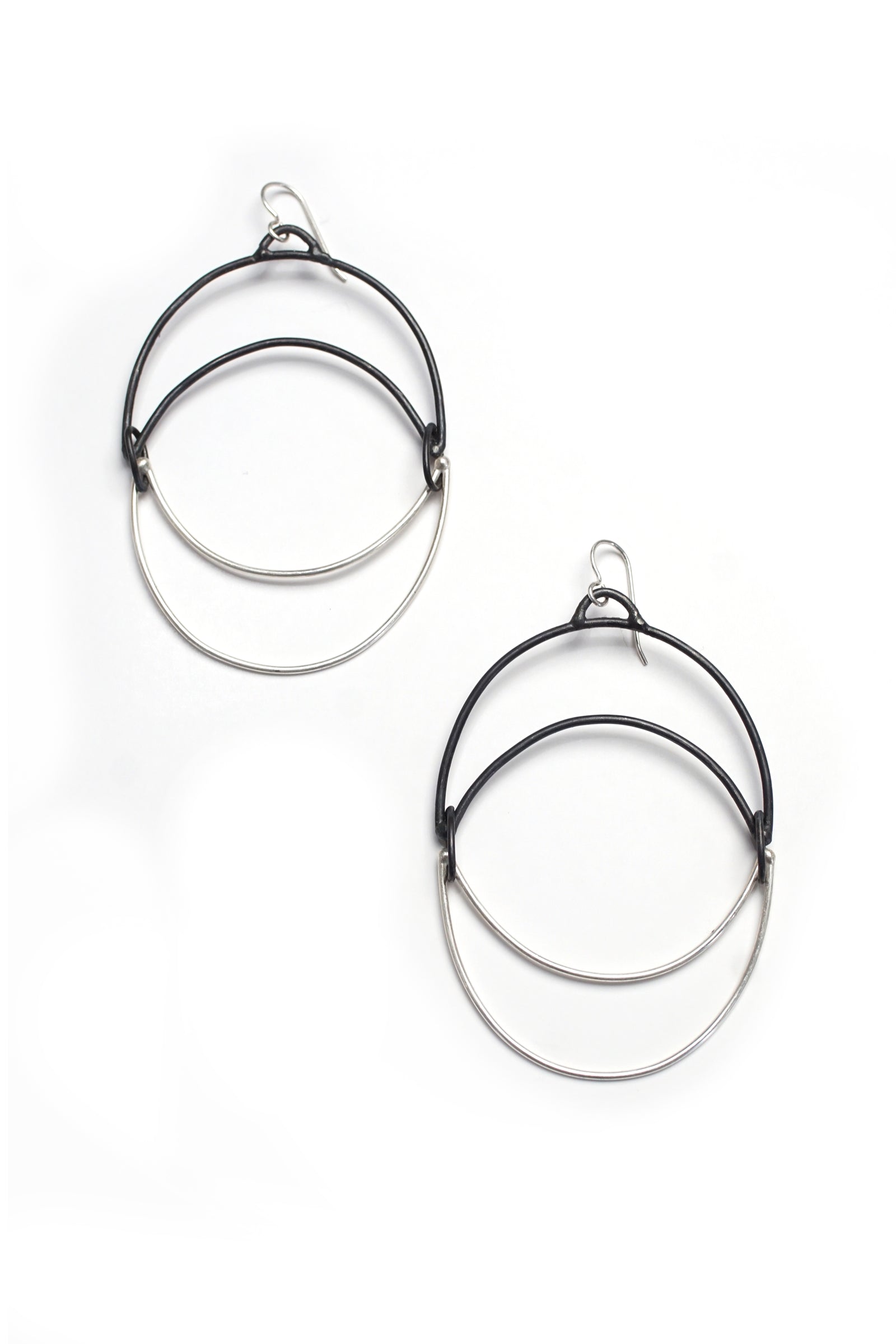 Lunula Statement Earrings
