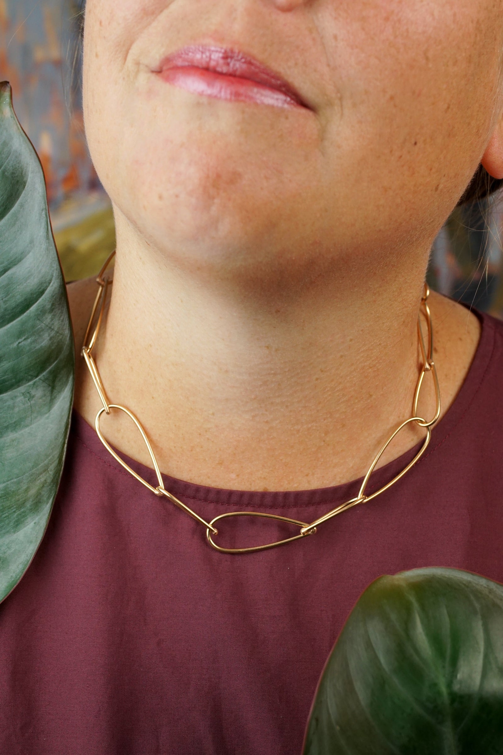 Midi Modular Necklace No. 1 in bronze - sample sale
