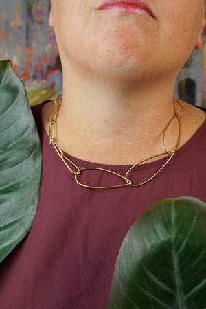 Midi Modular Necklace No. 3 in bronze - sample sale