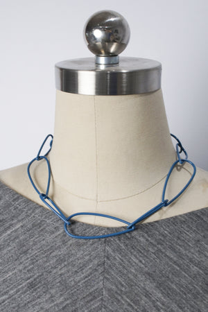Modular Necklace No. 1 in Azure Blue