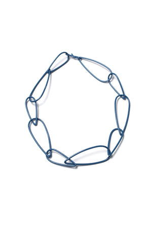 Modular Necklace No. 1 in Azure Blue