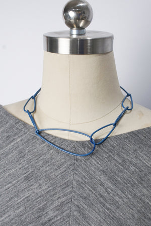 Modular Necklace No. 2 in Azure Blue