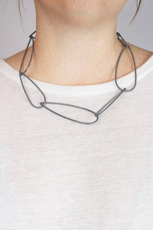 Modular Necklace No. 6 in Storm Grey - sample sale