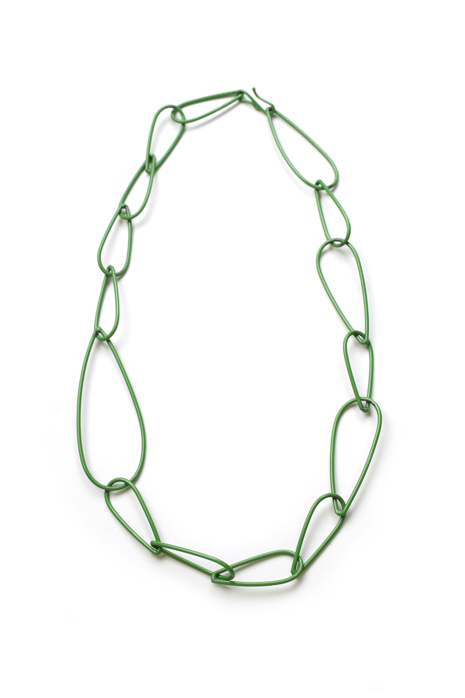 Modular Necklace No. 4 in Fresh Green