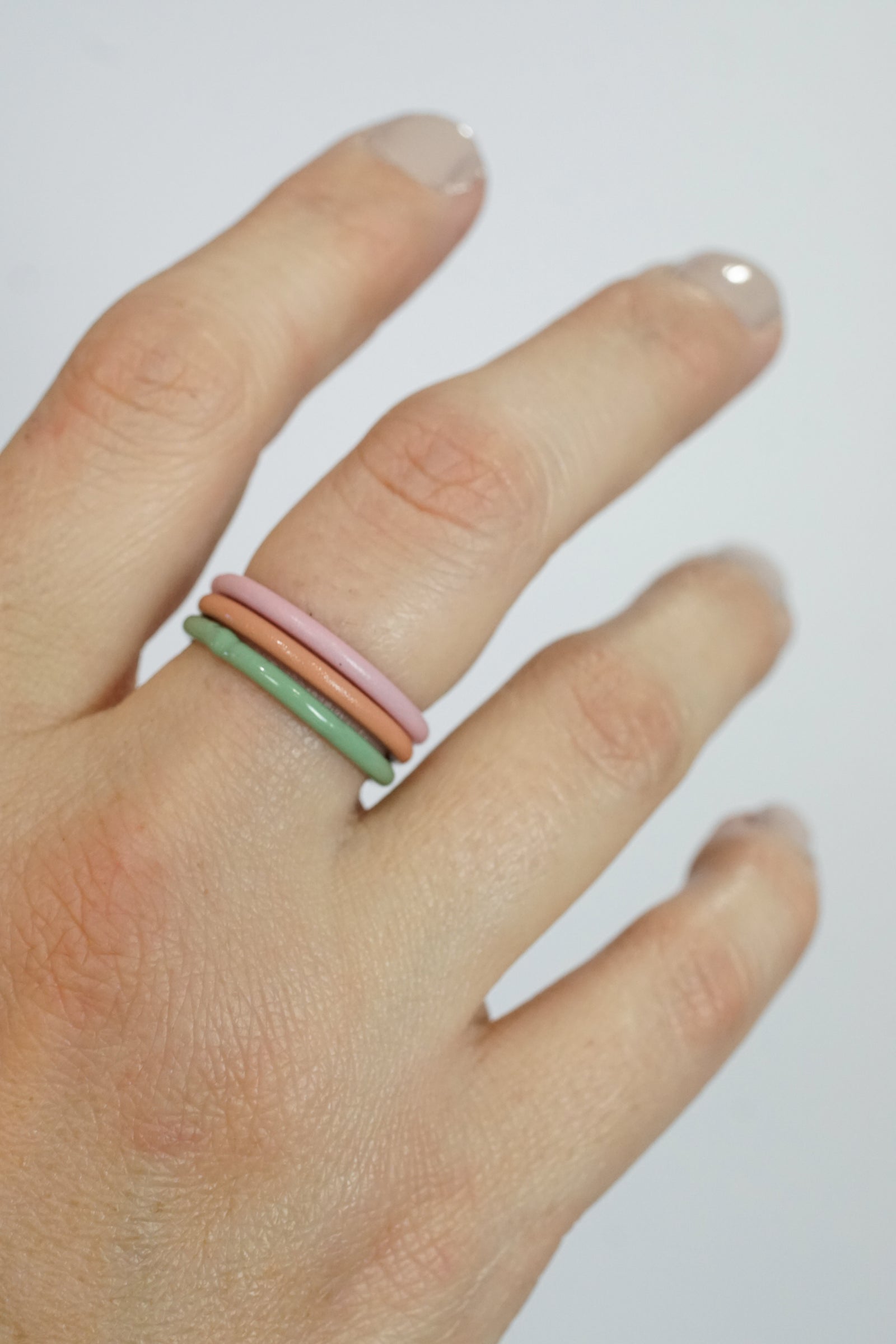 Colorful Stacking Rings - Mystery Stack of 3