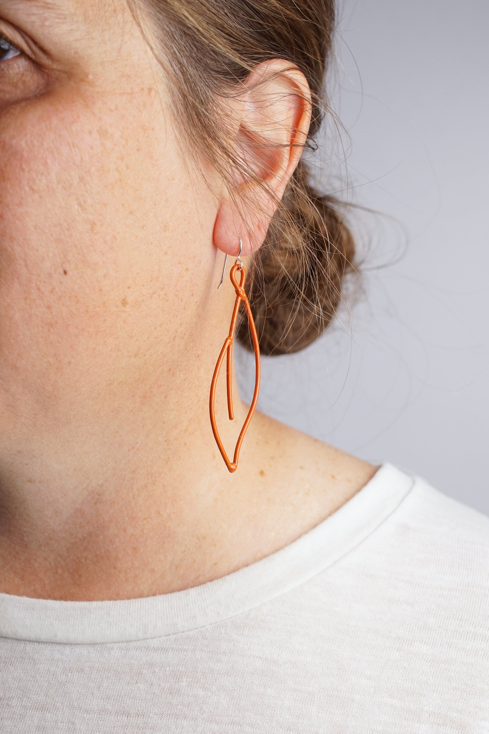 Verdoyante Earrings in Burnt Orange