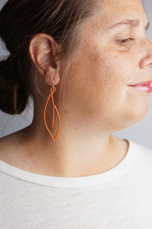 Verdoyante Earrings in Burnt Orange