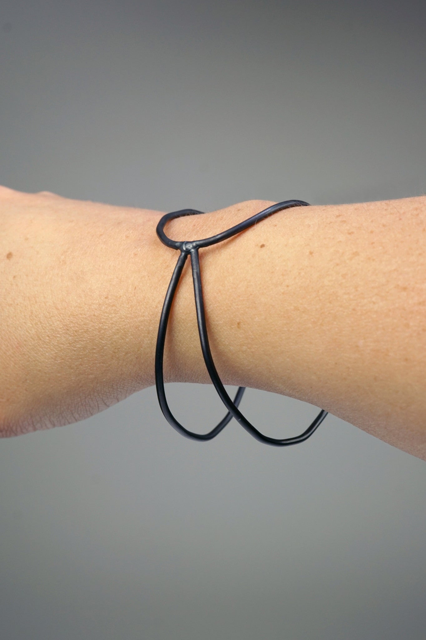 simple monument bracelet in steel