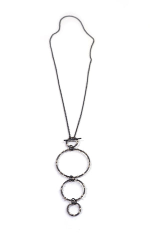 DeFeo Necklace - Silver on Steel - sample sale