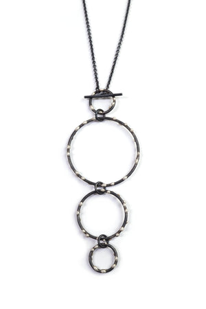 DeFeo Necklace - Silver on Steel - sample sale