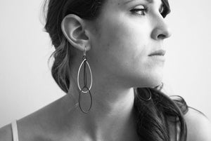 reverse Kathrine earrings - sample sale