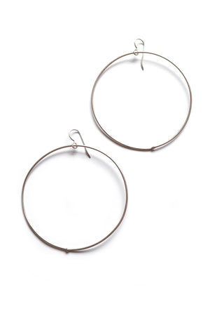 extra large Evident earrings in silver