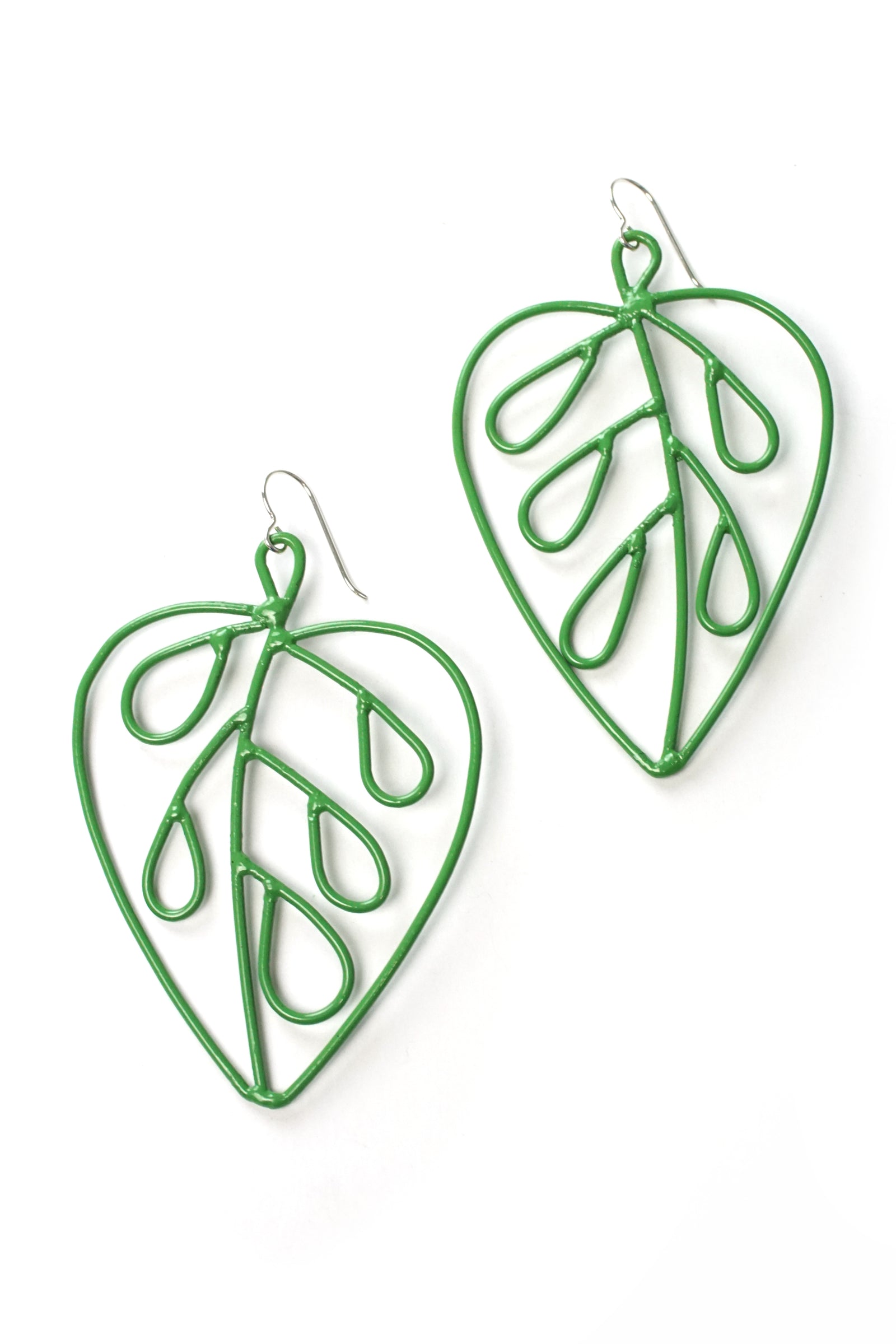 Ada Earrings in Fresh Green