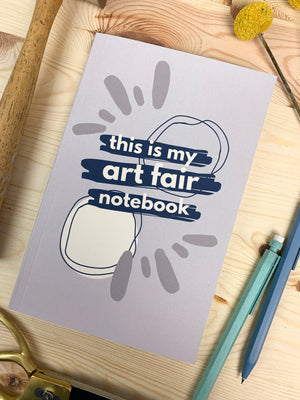 This is my art fair notebook
