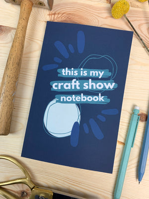 This is my craft show notebook