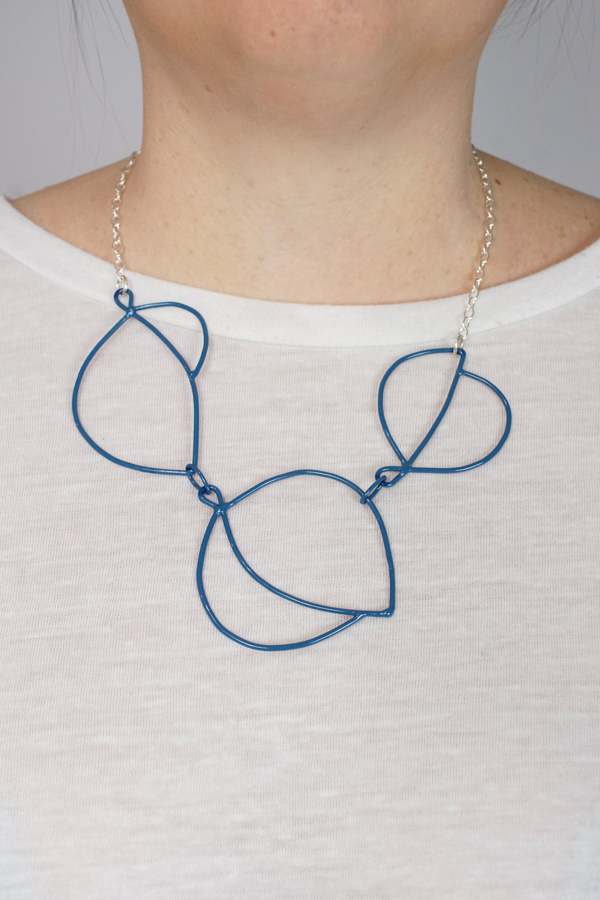 Embiller Necklace in Azure Blue