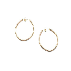 droplet hoop earrings - sample sale