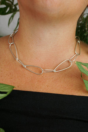 Midi Modular Necklace No. 1 in silver