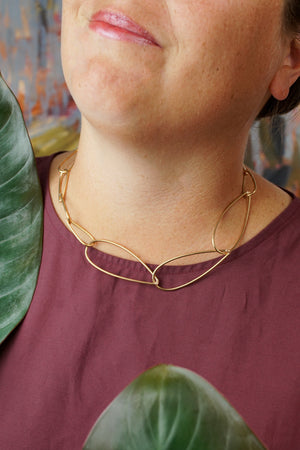 Midi Modular Necklace No. 3 in bronze