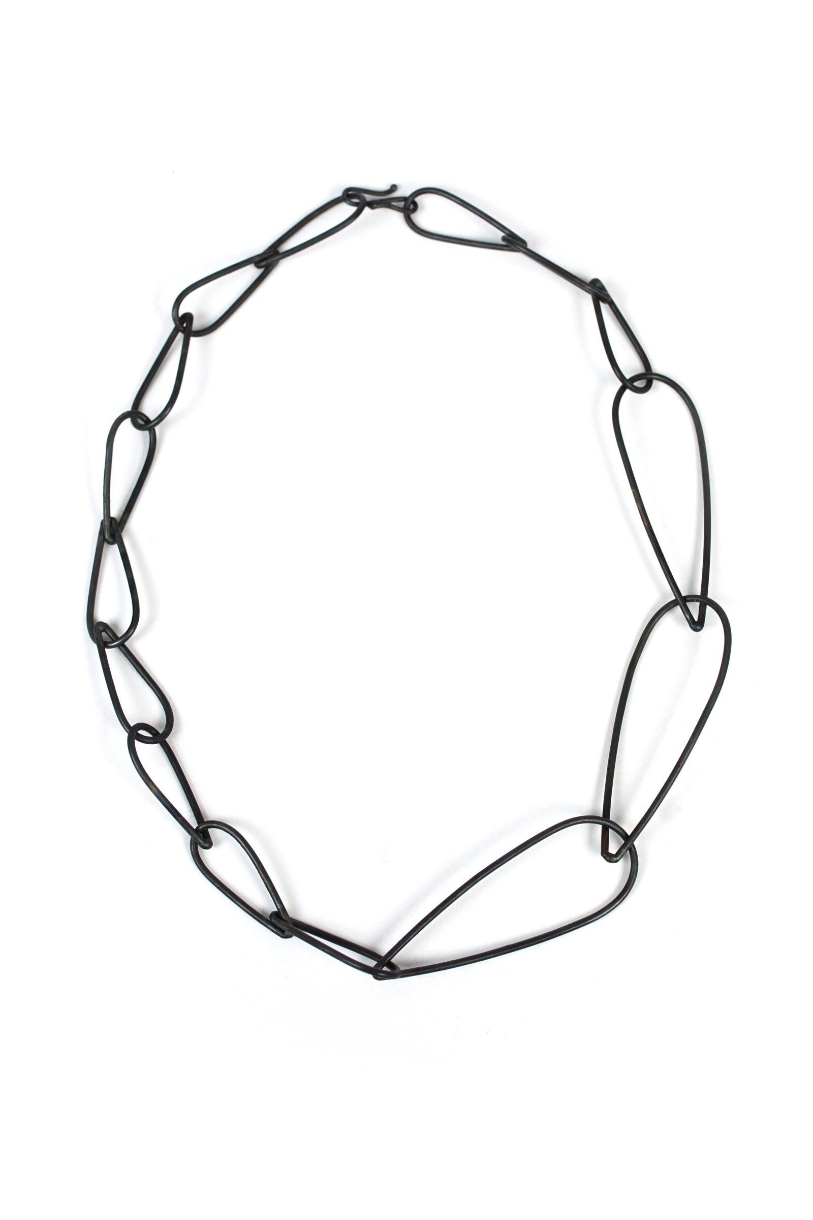 Midi Modular Necklace No. 3 in steel