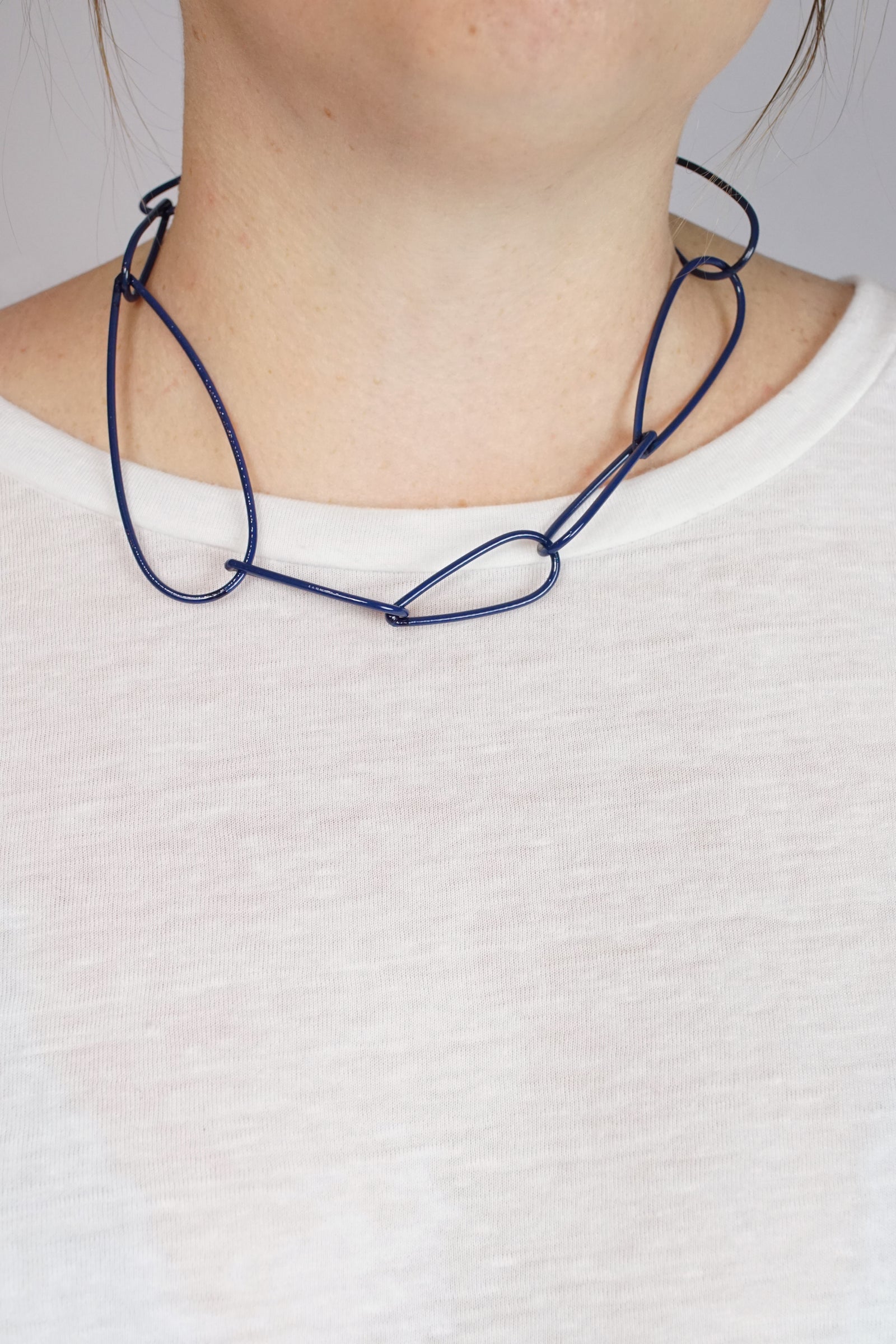 Modular Necklace No. 2 in Blue Sapphire