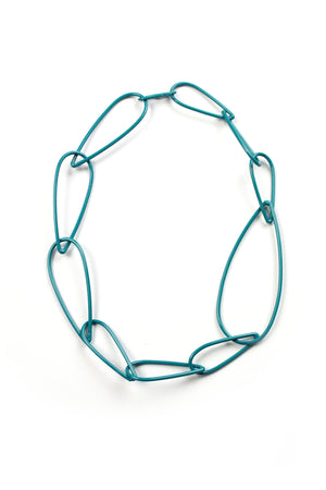 Modular Necklace No. 2 in Bold Teal