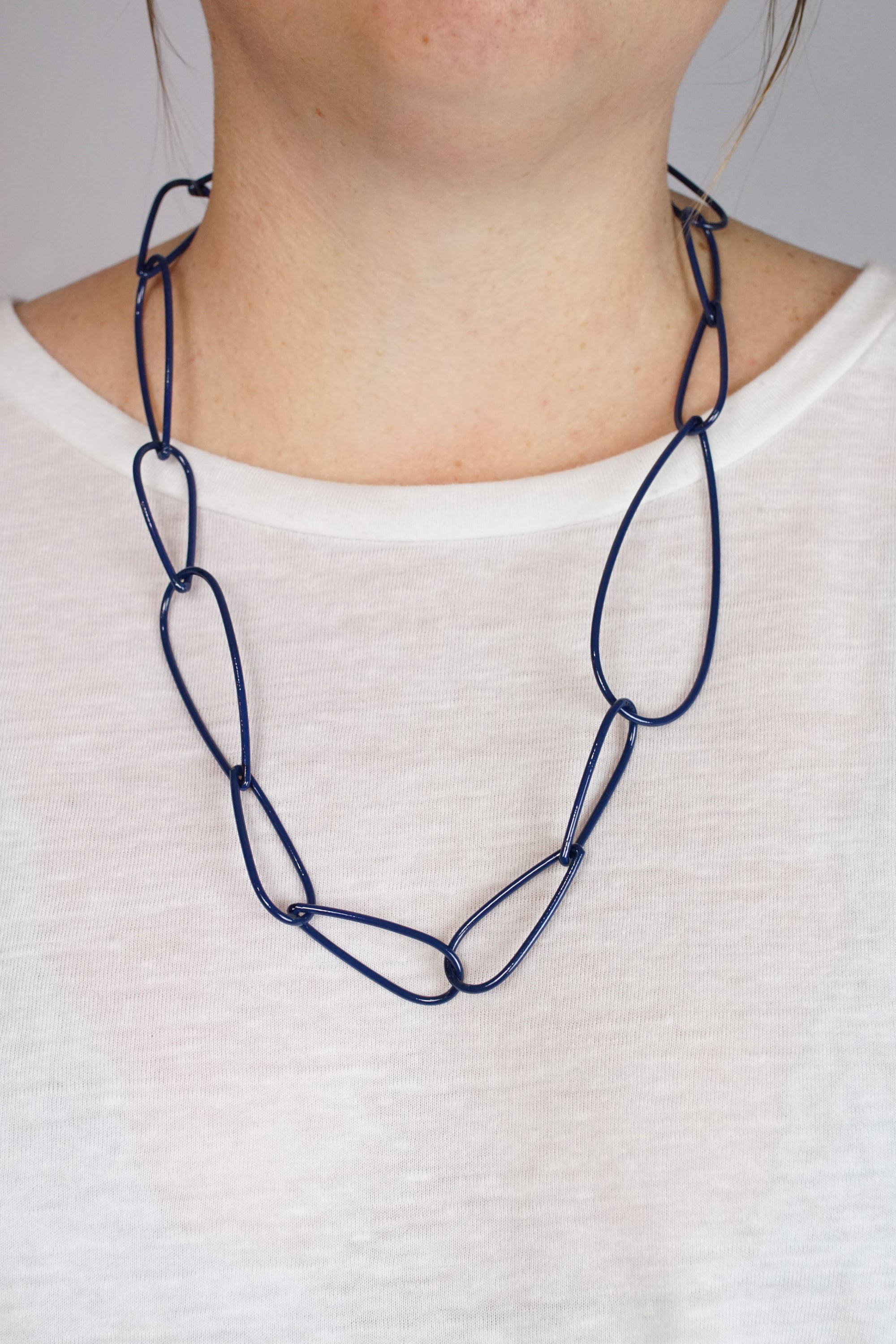 Modular Necklace No. 4 in Blue Sapphire