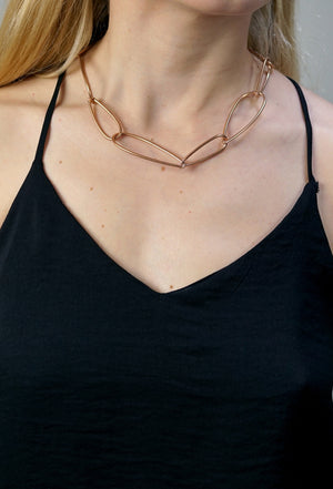 Modular Necklace No. 1 in bronze