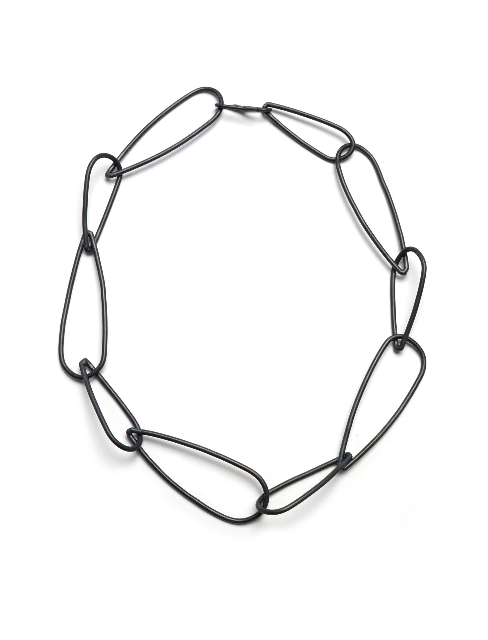 Modular Necklace No. 1 in steel