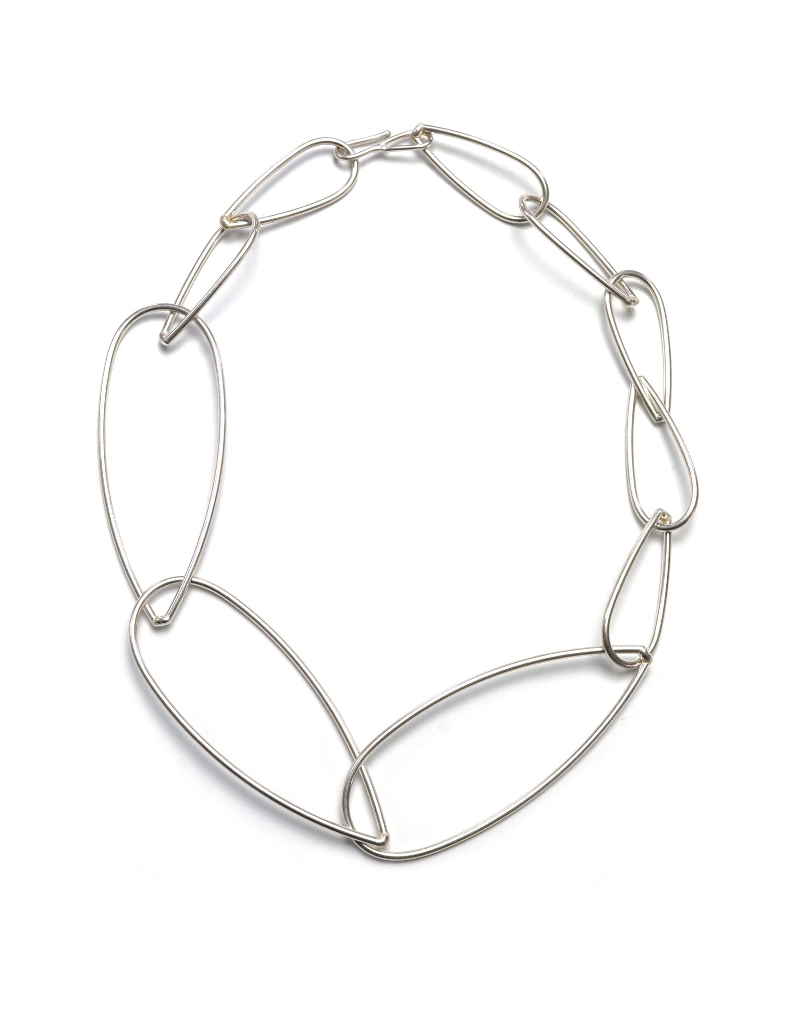Modular Necklace No. 3 in silver