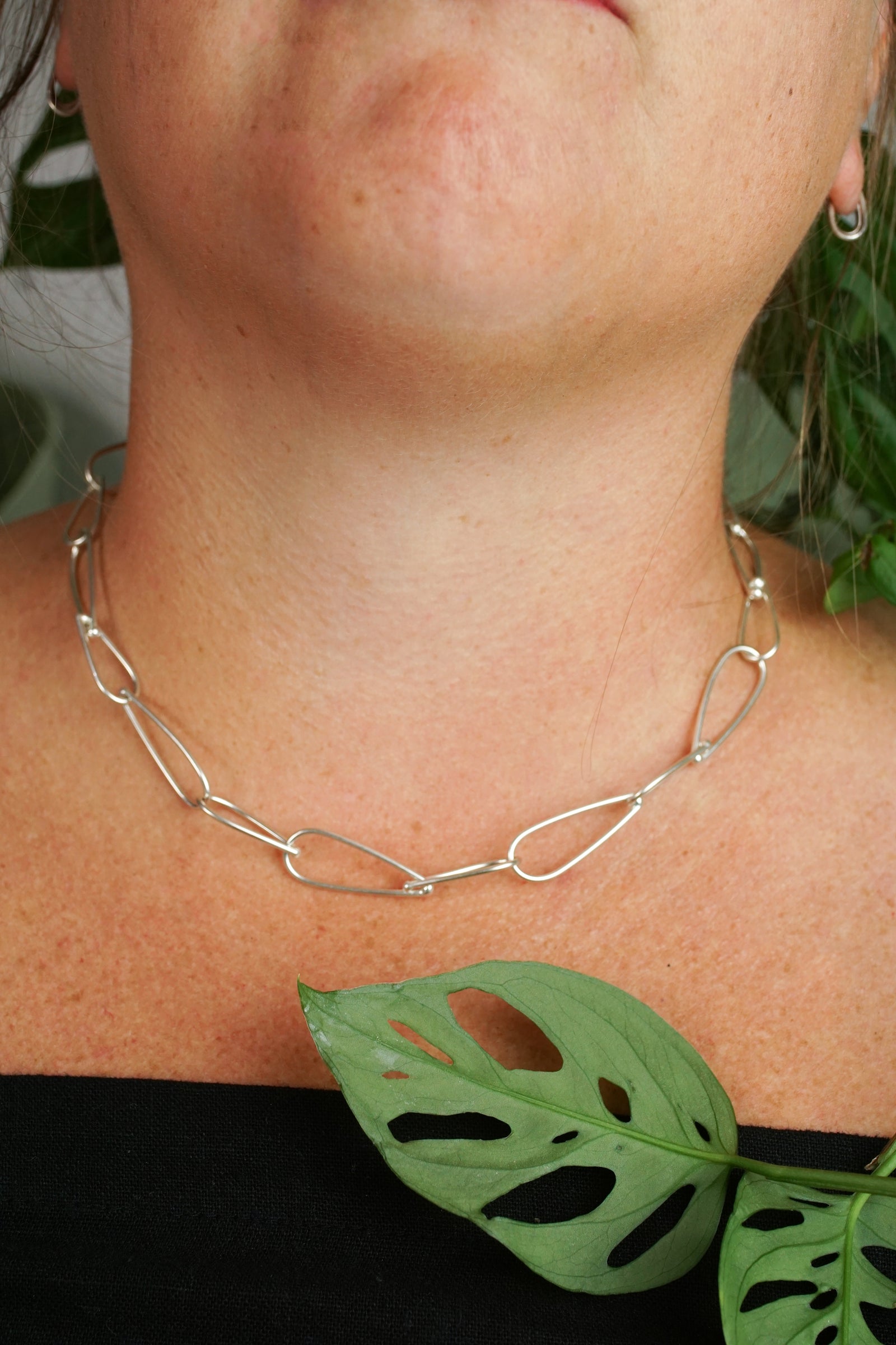 Petite Modular Necklace No. 1 in silver