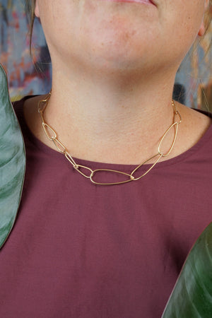 Petite Modular Necklace No. 3 in bronze