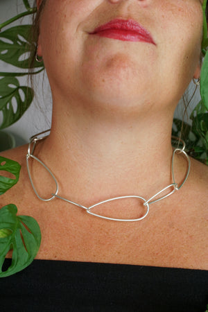 Modular Necklace No. 1 in silver