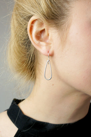 small petal earrings